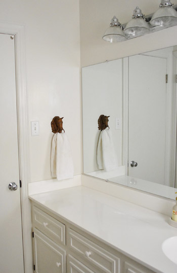 Hanging A Towel Hook In The Bathroom