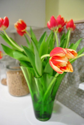 Tulips Whole Vase