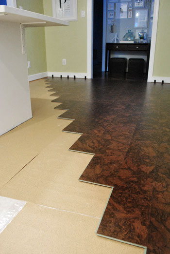 How To Install A Floating Cork Floor, How To Lay Floating Cork Floor