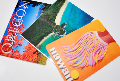 HI Postcard Fronts