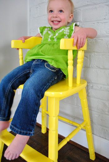 turn any chair into a highchair