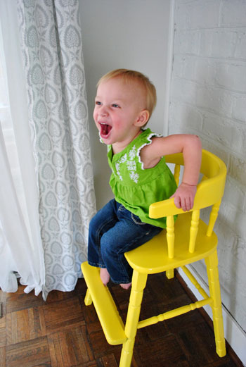 turn any chair into a highchair