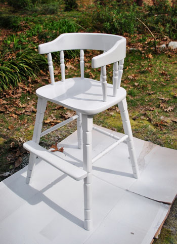 High Chair White
