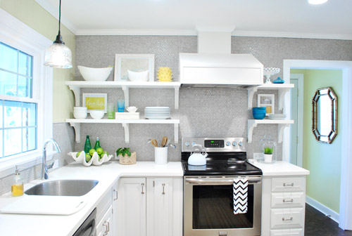 Kitchen Shelves Detail