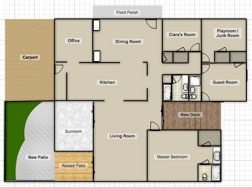 Alley Floorplan After