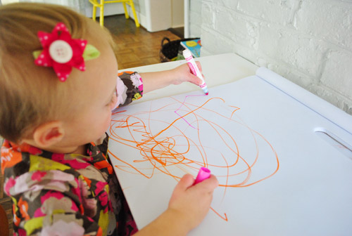 ClaraFabric Drawing Pink