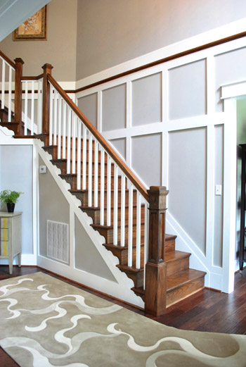 Homearama Molding Staircase