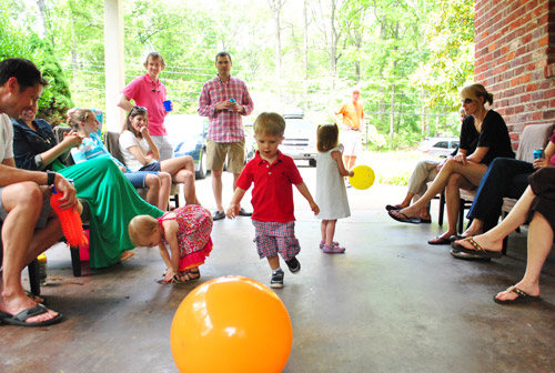 Party People In Carport