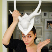 Adding Faux Antlers