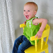 Refreshing An Old Highchair