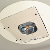Patching Big Ceiling Holes
