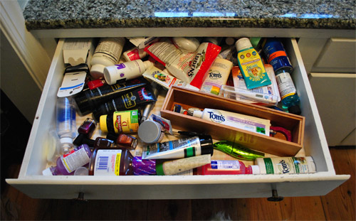 Bathroom Drawers Organization - My Mess Organized