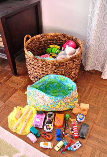 Toy Basket Pouch