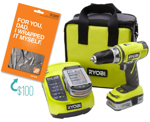 Home Depot Fathers Day Giveaway