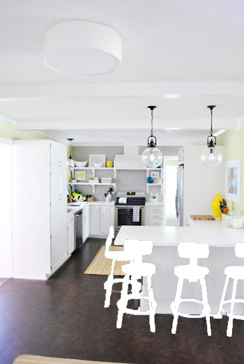 Stools Painted White