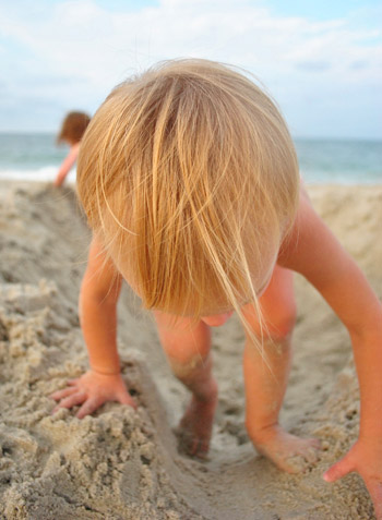 Beach Evening Clara Hair From Top