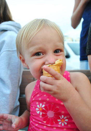 Beach Evening Ice Cream