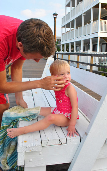 Beach Evening John Cleaning Nose