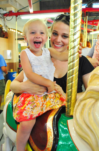 Beach Funland On Carousel