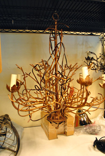 PBarn Branch Chandelier