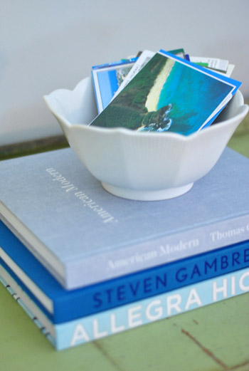 Buffet Postcards In Bowl