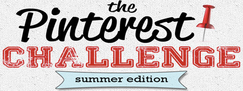 Pinterest Challenge Banner