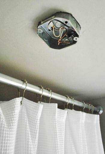 How To Move A Ceiling Light To Center It Young House Love