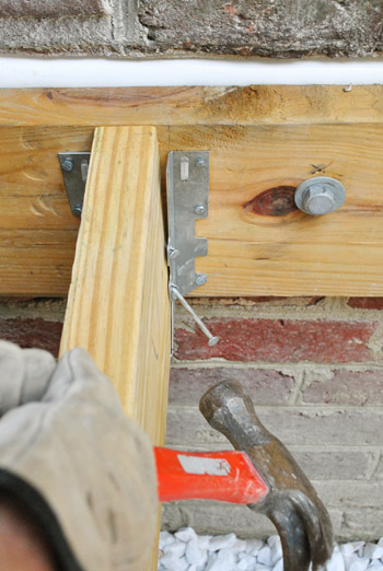 Deck 55 Nailing Hanger To Joist