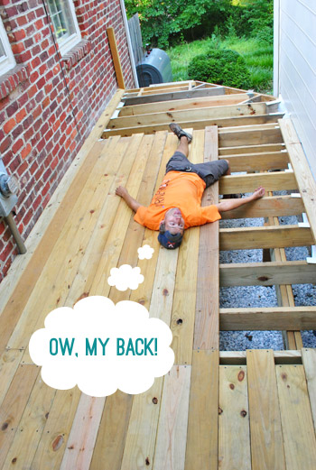 Decking 13 John My Back