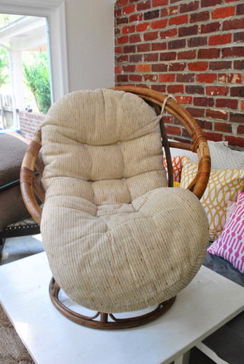 old egg chair