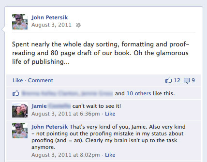 Book Facebook Status2