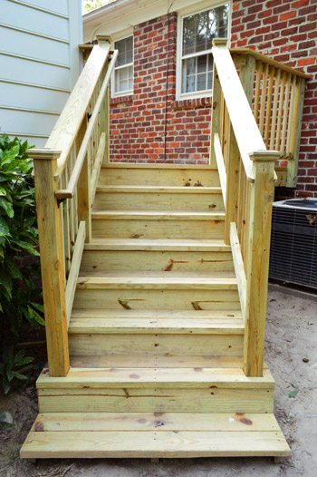 Deck 12 Stairs Done