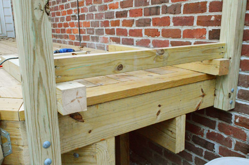 Deck 2 Spacer Bottom Rail