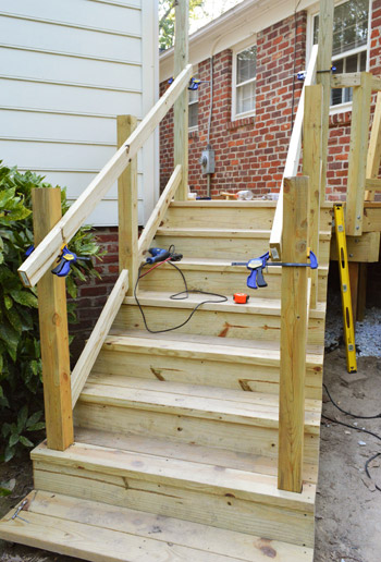 Deck 3 Hanging Top Stair Rail