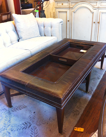 Farmville Leather Table Inset