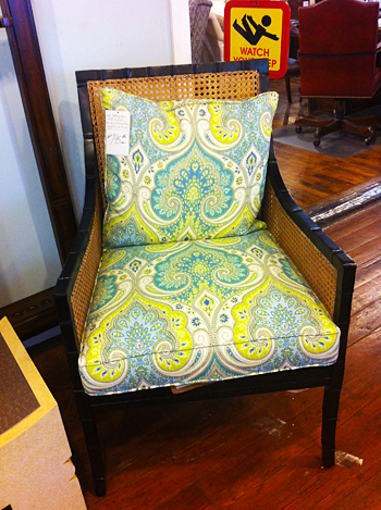 Farmville Paisley Chair