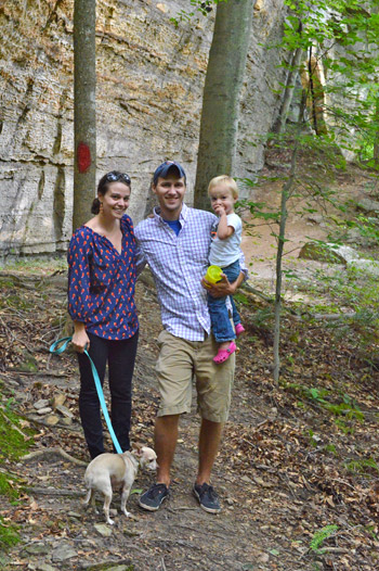 Reunion Hike Family Portrait