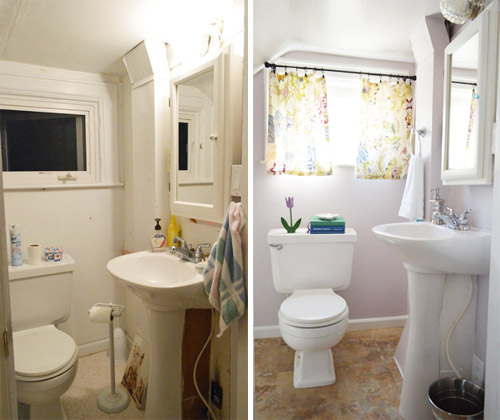 Our $170 Bathroom Makeover For Granny | Young House Love