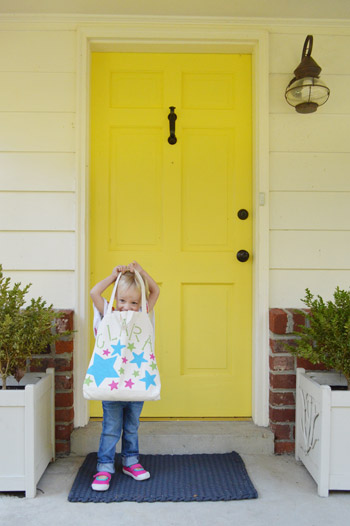 Preschool Far Bag Over Head