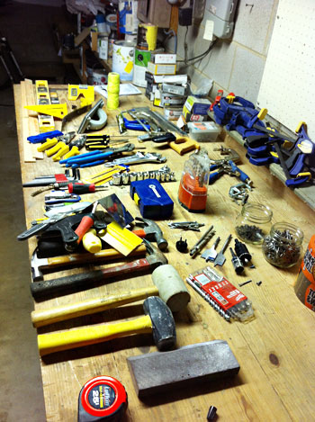 How To Organize Tools With A Pegboard