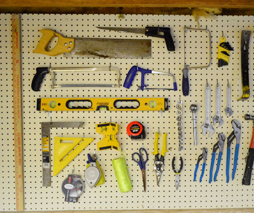 BaseTwo 4 Pegboard Close Left