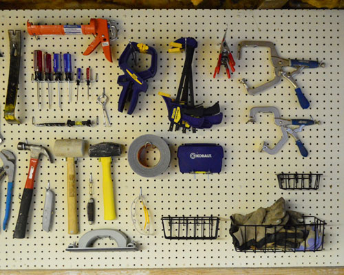  Right Arrange – Peg Board Hooks for Hanging Tools