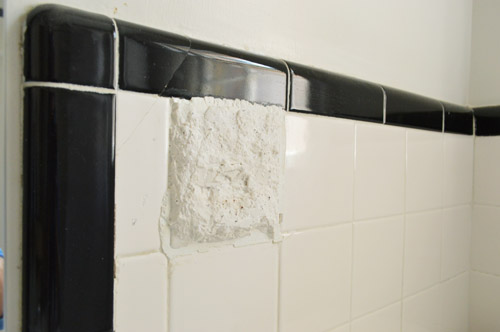 How to Replace a Broken Tile Soap Dish in a Shower