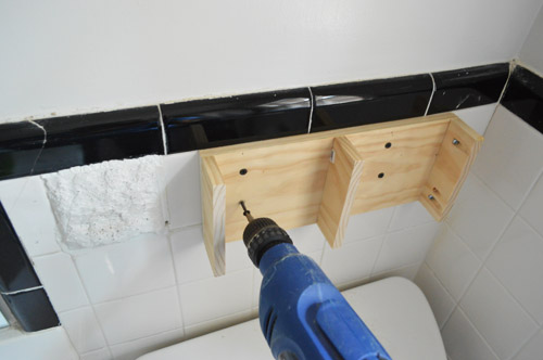 BathShelf 3 Attaching Brace