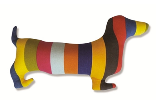 Striped Dog Pillow