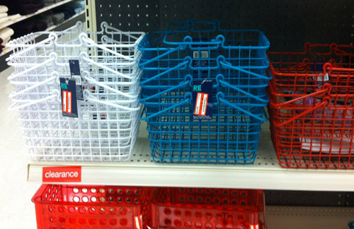Target Clearance Baskets