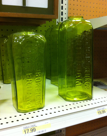 Target Green Vases