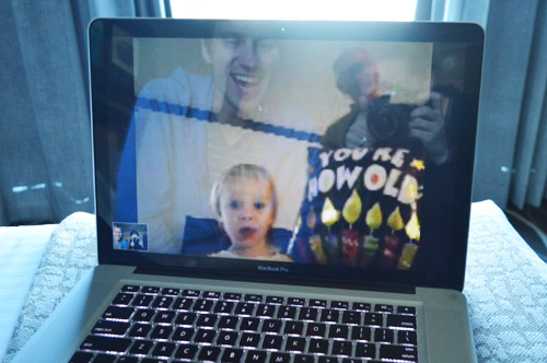 Dallas Skyping