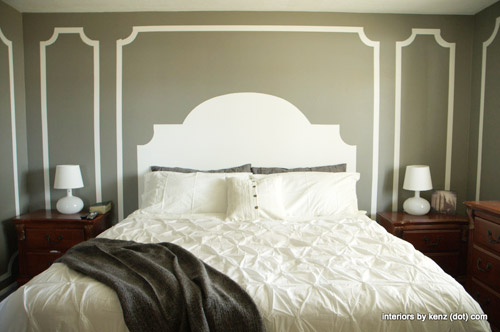 Painted Headboard