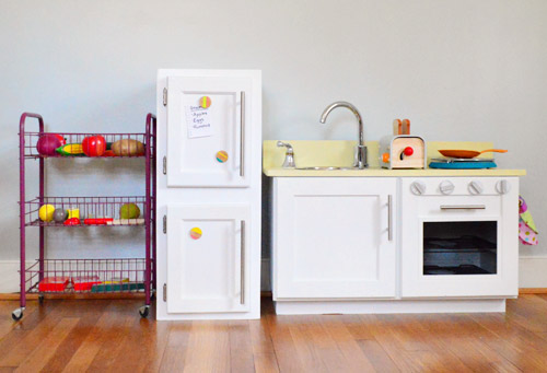 kids play pantry